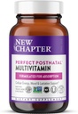 New Chapter, Postnatal Vitamins Lactation Supplement, Complete Multivitamin with Fermented Vitamin D3 + B Vitamins, Made with Organic Vegetables & Herbs, Non-GMO Ingredients, 270 Count