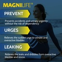 MagniLife Bladder Relief, Fast Acting Relief for Overactive Bladder, Helps Reduce Urination Frequency & Leak Prevention from Coughing, Sneezing & Laughing - 125 Tablets