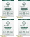 Qualia Life Sciences Qualia Senolytic Ultimate Formula for Enhanced Cell Repair&Rejuvenation 2-Day Aging&Longevity Support Regimen w. Fisetin,Quercetin, Piperlongumine,Senactiv,Curcumin(Pack of 4)