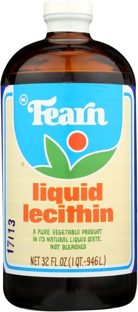 Fearn Liquid Lecithin, 32 Ounce - 3 per case.3