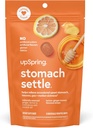 Upspring Stomach Settle Nausea Relief Drops - Fast-Acting Pregnancy Nausea Relief & Morning Sickness Relief with Ginger, Lemon, Spearmint, Honey & B6, Lemon-Ginger-Honey Flavor, 28 Drops