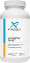 XYMOGEN OmegaPure 780 EC - Alaskan IFOS Five-Star Certified Omega 3 Fish Oil - EPA DHA Fish Oil Supplement- Support Cardiovascular and Brain Health (120 Enteric-Coated Softgels)