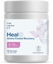 The Amino CO. - Heal - Post Workout Recovery Drink with Pure Eaa Amino Acid Formula - Creatine Monohydrate Powder for Efficient Muscle Repair, Vegan, and Keto-Friendly with Grape Flavor - 10.89oz.