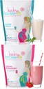 Baby Booster Prenatal Vitamin Supplement Shakes, Tahitian Vanilla and Strawberry