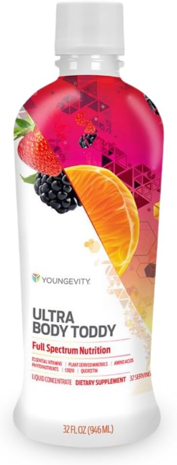 Youngevity Ultra Body Toddy - 100+ Nutrient Mega Multi-Vitamin Mineral Supplement for Men and Women - Enhanced Absorption - Phytonutrients - Amino Acids - (32 Fl Oz)