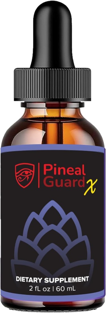 Pineal Gland Supplement - Brain Support, Focus, and Memory Vitamins for The Brain, Decalcify, Activate, and Protect Your Pineal Gland - Third Eye Awakening - Pineal Guard X