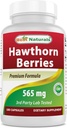 Best Naturals Hawthorn Berry 565 mg 180 Capsules (180 Count (Pack of 1))