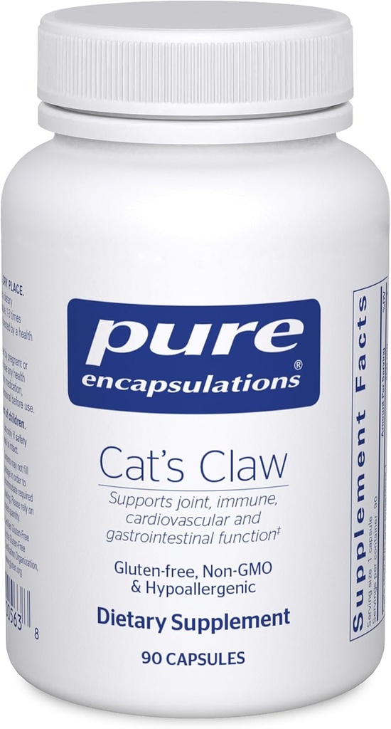 Pure Encapsulations Cat's Claw | Supplement to Support Joints, Immune and Cardiovascular Systems, and Gastrointestinal Health* | 90 Capsules