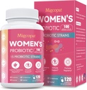 Probiotics for Women, 100 Billion CFU Womens Probiotic with Prebiotics, Digestive Enzymes, D-Mannose & Cranberry Extract for Immune Support, Vaginal & Urinary Health, Digestive Balance - 120 Capsules