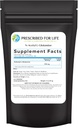 Prescribed For Life N Acetyl L Glutamine Powder, Pure L Glutamine Amino Acids Supplement (2oz / 56g)
