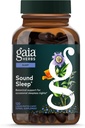 Gaia Herbs Sound Sleep - Natural Sleep Support to Promote Calm & Relaxation - with Valerian Root, Passionflower & More - 120 Vegan Liquid Phyto-Capsules (40-Day Supply)