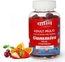 Halal Vitamins for Adults - Halal Multivitamins for Women & Men - Vitamin A, C, D, E, B6, B12 - Vegetarian, Halal Gummies - 90 Count