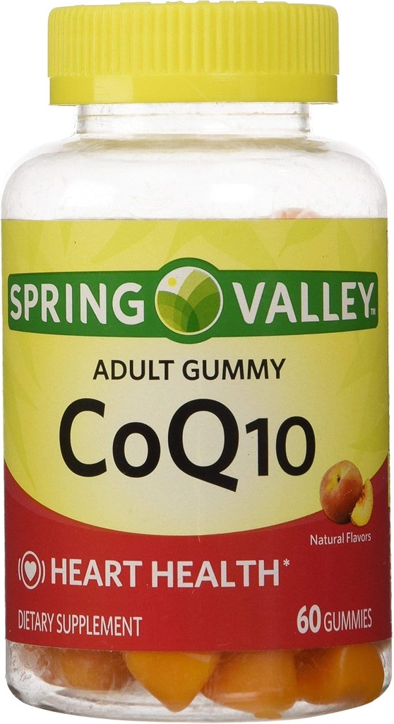 Spring Valley, Co Q-10 Dietary Supplement Adult Gummies, 60ct