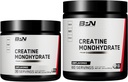 BARE PERFORMANCE NUTRITION, BPN Pure Creatine Monohydrate Powder by Creapure 2PACK, 5g of Creatine per Serving, Unflavored Creatine Powder, 90 Servings Total