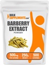 BulkSupplements.com Barberry Extract Powder - Barberry Sypplement, Herbal Supplement - Vegan & Gluten Free, 500mg per Serving, 250g (8.8 oz) (Pack of 1)