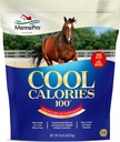 Manna Pro Cool Calories 100 – Equine Fat Supplement for Horses, Supports Healthy Weight Gain, Muscle Maintenance & Shiny Coat, Concentrated Dry Fat Calorie Booster, Low-Starch Formula, 8 lb Bag