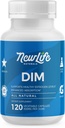 NewLife Naturals DIM Supplement 300mg, Women & Men - Hormonal Acne Pills, Menopause Relief | Healthy Estrogen Level | Hormonal Balance - 120Day Supply