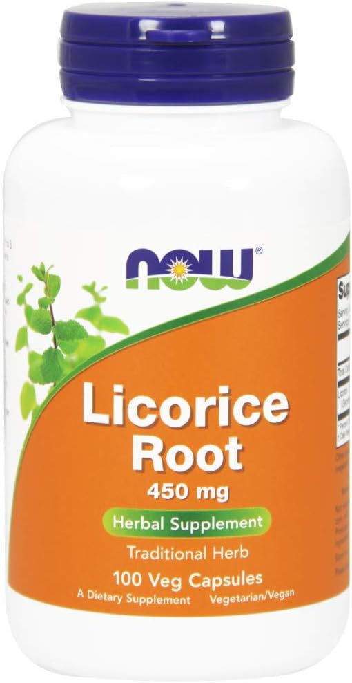 Licorice Root 450mg 100 Capsules (Pack of 2)