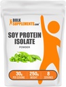 BulkSupplements.com Soy Protein Isolate Powder - Vegan Protein Powder, Unflavored - Pure & Gluten Free, 30g per Serving, 250g (8.8 oz) (Pack of 1)
