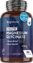 WeightWorld Pure Magnesium Glycinate 500mg - 180 Capsules - 6 Months Supply - Chelated Magnesium Supplement for Stress Relief & Bone Health - Vegan & Lactose-Free Magnesium Bisglycinate Capsules