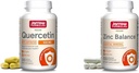 Jarrow Formulas Quercetin 500 mg-Bioflavonoid-Quercetin Dietary Supplement-200 Servings -Supports Healthy Cellular Function & Zinc Balance 15 mg-100 Servings -Includes Copper-Essential Mineral