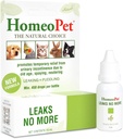 HomeoPet Leaks No More, Safe, Gentle, and Natural Cat and Dog Urinary Incontinence Relief, 15 Milliliters