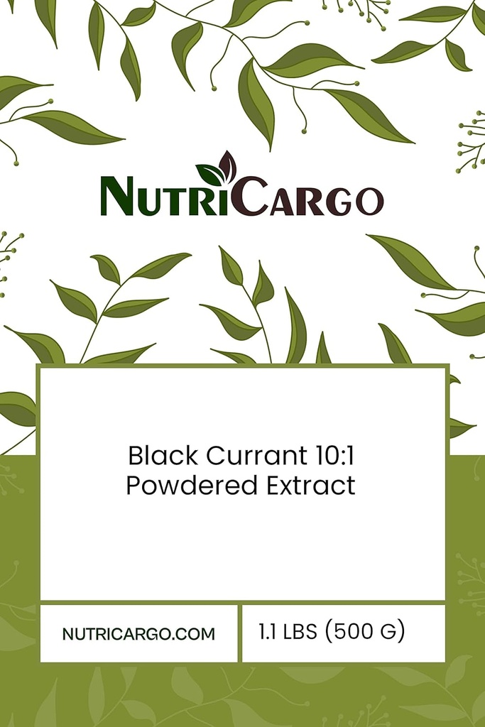 Black Currant 10:1 Powdered Extract 1.1 LBS (500 G)