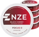 NZE Caffeine Free Nootropic Pouches (Black Cherry) - Nootropic Pouches with Alpha GPC, L-Tyrosine & L-Theanine - No Sugar or Artificial Sweeteners - 15 Pouches Per Can - 5 Pack