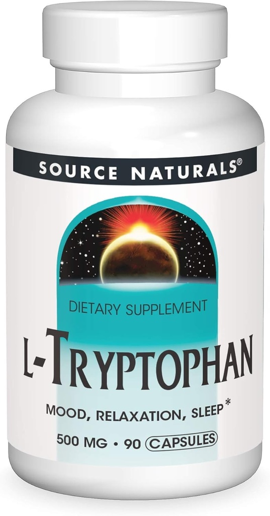 Source Naturals: L-Tryptophan, 500 mg 90 caps