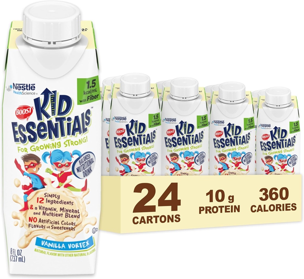 BOOST KID ESSENTIALS 1.5 with Fiber, Vanilla Vortex