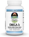Source Naturals Vegan Omega 3s Epa-Dha* 300 mg - 90 Softfgels