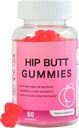 BBL Gummies for Women Curves-Berry Flaovr Booty Gummies with Vitamin A, C, B6, 60 Count Bear Shape Herbal Blend