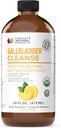 Complete Natural Gallbladder Complete - Liquid Supplement for Gallbladder Support, Liver Cleanse, and Digestive Health with Apple Cider Vinegar, Turmeric, Beet, Digestive Enzymes, Milk Thistle - 16oz