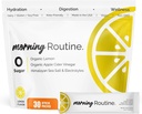ROUTINE Morning Daily Hydration | Electrolyte Powder Packets with Apple Cider Vinegar, Lemon, and Sea Salt | Keto & Paleo-Friendly Electrolyte Drink Mix (30 Pack)