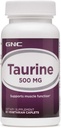 GNC Taurine 500mg Supplement, Supports Muscle Function, 50 Servings