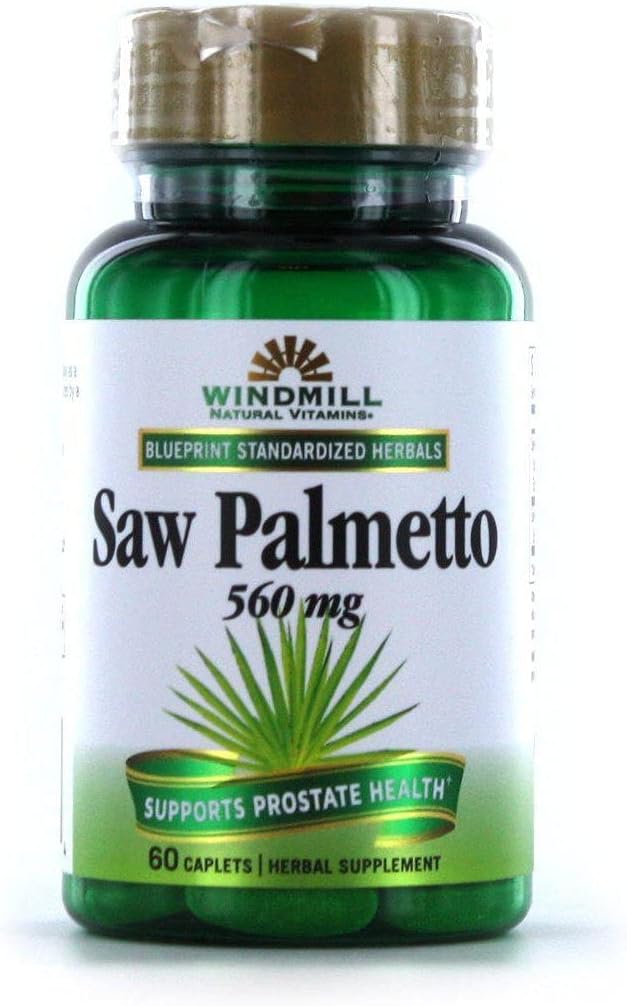 Windmill herbals saw palmetto 320 mg dietary supplement caplets - 60 ea