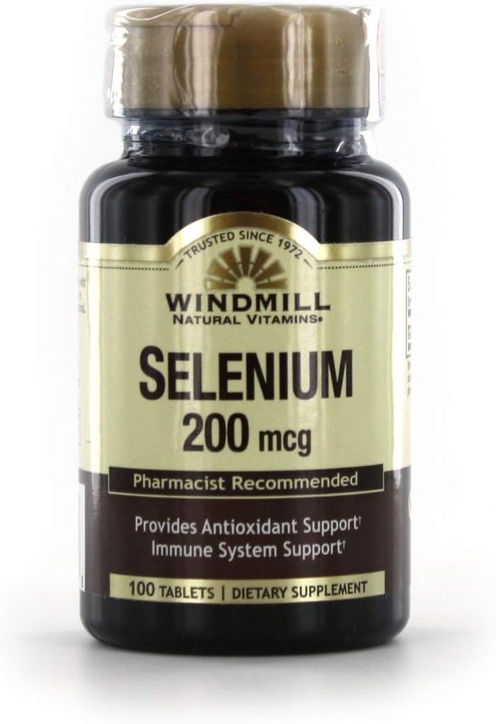 Windmill Selenium 200 Mcg Tablets, 100.0 Count
