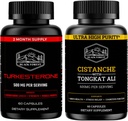 Black Forest Supplemets Starter Pack Bundle. 1 X Turkesterone + 1 X Cistanche (TESTO Pack)