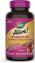 Nature's Way Alive! Women's 50+ Complete Multivitamins, Supports Healthy Heart, Brain, Bones*, Superfood Antioxidants(1), B-Vitamins, Gluten Free, 130 Tablets (Packaging May Vary)
