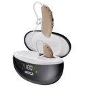 Rechargeable Hearing Aids for Seniors - BTE Digital Hearing Amplifier with Noise Cancelling for Moderate to Severe Hearing Loss, RIC 16 Channel Noise Cancelling Hearing Aid, Magnetic Charging Case