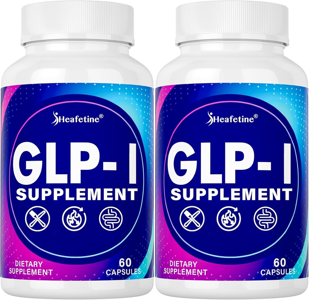 GLP-I Supplement, with Naturally GLPI Supplement Probiotic for Women & Men, Hops & Green Tea Extract, GLP I Supplements for Gut, Energy, GLP-I & Overall Health - 120 Capsules