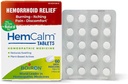 Boiron HemCalm Tablets for Hemorrhoid Relief of Pain, Itching, Swelling or Discomfort - 60 Count