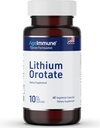 Lithium Orotate Supplement 10mg, 60 Vegetarian Capsules. Supports Memory and Emotional Wellness. Magnesium Stearate Free Supplements. (1)