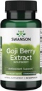 Swanson Wolfberry Standardized Extract (Goji Berry) 500 Milligrams 60 Capsules