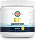 KAL Gut Magnesium Plus Aloe Vera Powder - Lemon Drink Mix - Magnesium Citrate Supplement with Aloe Vera Gel for Digestion & Relaxation Support - No Sugar - 60-Day Guarantee, 40 Servings, 4.8 OZ