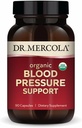 Dr. Mercola Organic Blood Pressure Support - Supports Healthy Circulation - High-Potency Grape Seed Extract - Non-GMO & Soy-Free - 90 Capsules (90 Servings)