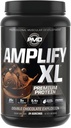 PMD Sports Amplify XL Premium Whey Protein Supplement Hydro Greens Blend - Glutamine and Whey Protein Matrix with Superfood for Muscle, Strength and Recovery - Double Chocolate Explosion (24 Servings)