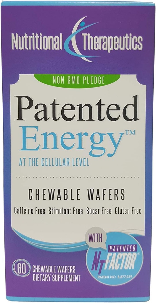Nutritional Therapeutics Patented Energy With NT Factor, 60 Mixed Berry Chewable Wafers