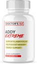 ADDY Extreme | Brain Support Pills for Maximum Focus, Boosted Memory & Natural Energy w/Limited Crash or Jitters | Ultra Strength + 38 Ingredients | 3rd Party Tested & USA Made - 60 Pills
