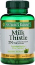 Nature's Bounty Milk Thistle 250 mg Capsules 200 ea (Pack of 3)
